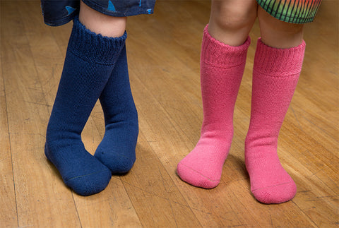 Kids Warm Knee High Socks