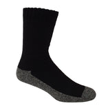 Bamboo 3 Yarn Work Socks with Charcoal Soles