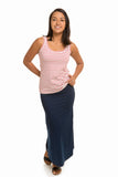Full Length Bamboo Tube Skirt