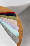 New Style Coloured Bamboo Hand Towels