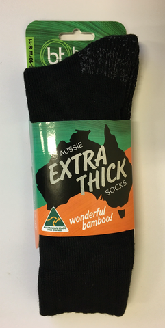 Australian Made Bamboo Xtr-Thk Work Socks